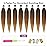 Beyond Beauty Braiding Hair pre stretched, Braids Synthetic Fiber Ombre Yaki Texture, Natural Easy Twist Braids Crochet Hair Hot Water Setting hair extensions