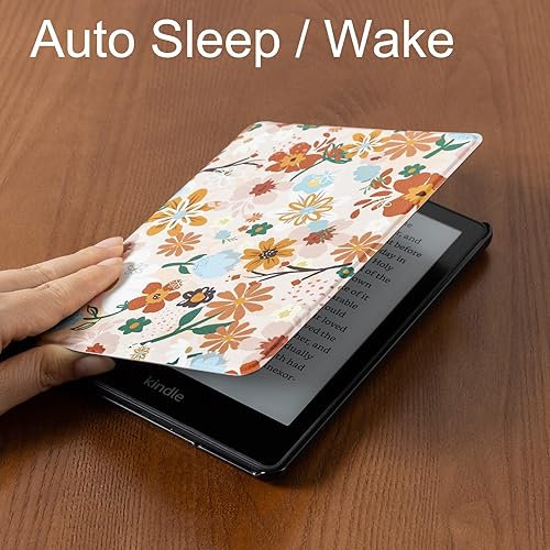Miniatura 6 de CoBak Funda para Kindle Paperwhite  Funda de piel sintética con función de encendido automático para Kindle Paperwhite Signature Edition y Kindle