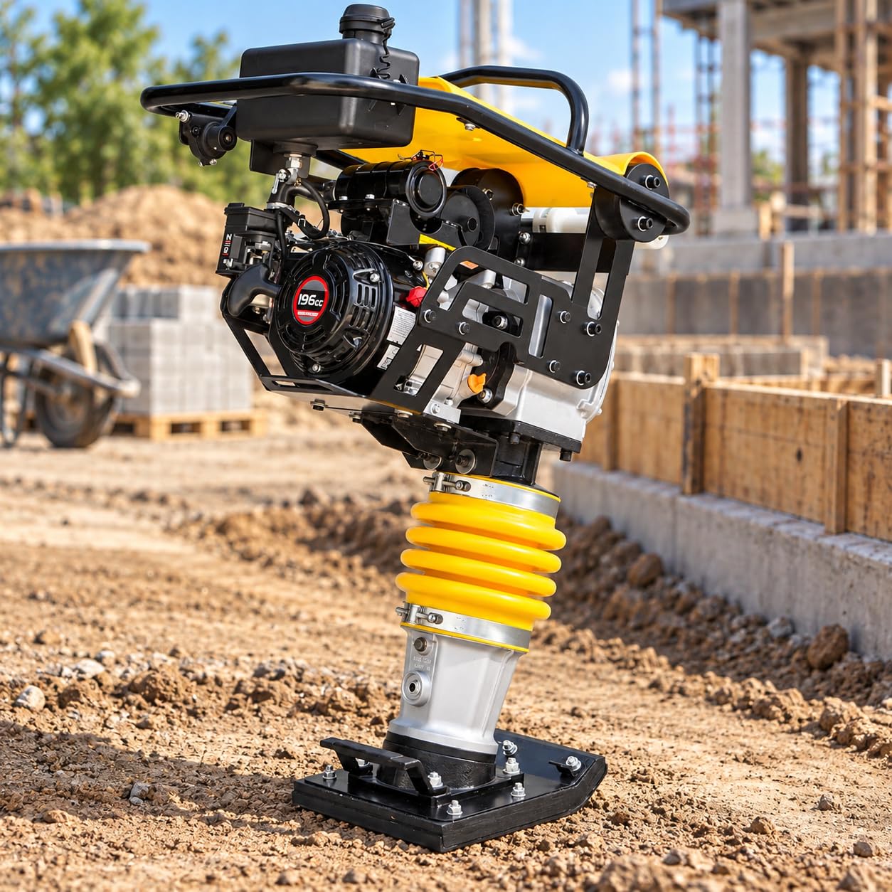 Amazon.com: Heavy Duty Stark USA 6.5HP 213lbs Walk-Behind Jumping