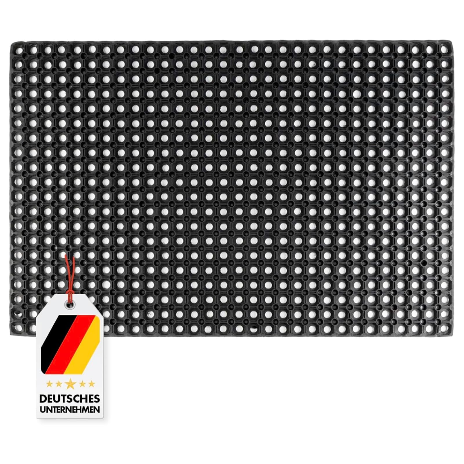 Karat Tappetino In Gomma Ad Anello – Zerbino A Nido D'Ape Octodoor Per Drenaggio (100 X 200 Cm)