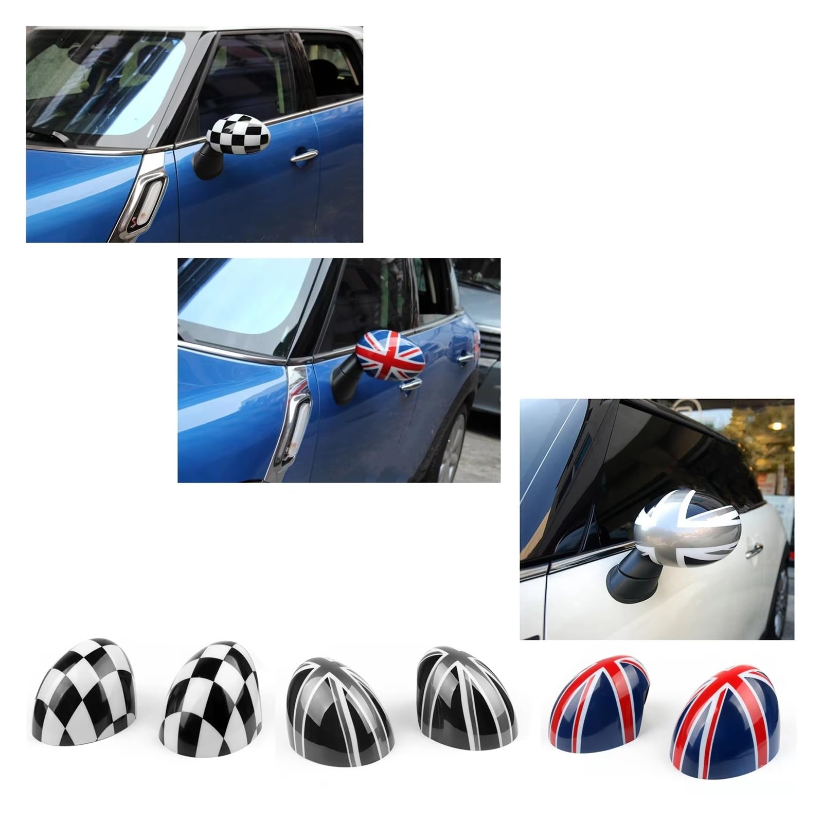 Guscio Ricambio Specchietto Per MINI Per Cooper Per F54 Per F55 Per F56 Per F57 2013 2014-2019 Auto Retrovisore Laterale Tappo Copertura Specchio Hardtop Calottina Specchietto