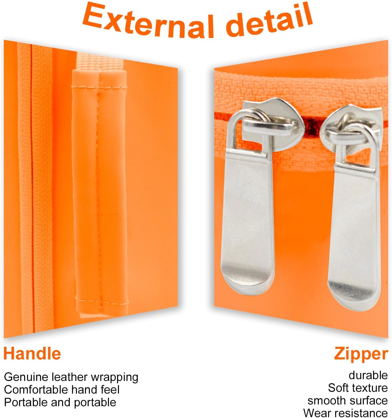 Hard Case Compatible with liene 4x6'' Photo Printer,Carrying case for M100 M200 Printer Accessories Portable Travel Protective Bag,Orange (Only Case)