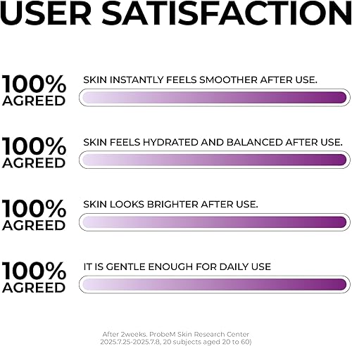 Miniatura 6 de JUMISO Niacinamide 2% + PHABHA - Tónico suavizante de poros (6.9 fl oz6.93 onzas líquidas), 1% TXA + glutatión, preparación de vidrio para la piel,