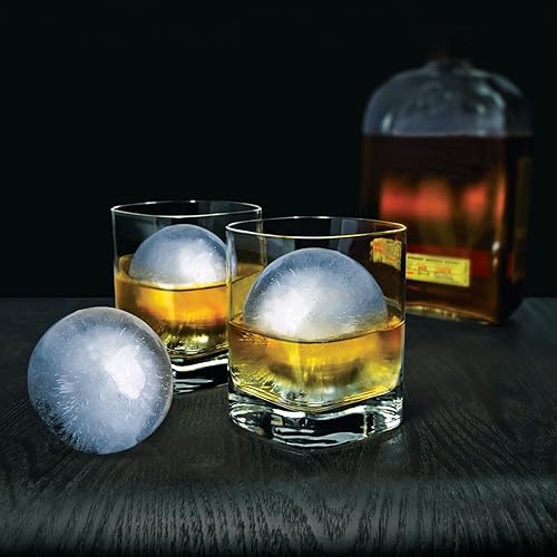 Miniatura 2 de BLKSMITH Juego de dos moldes de hielo esféricos