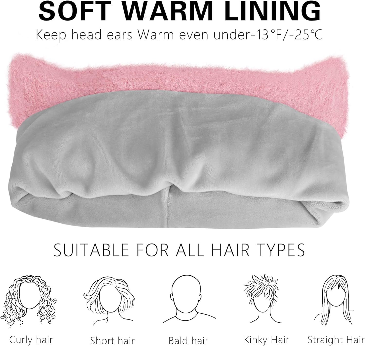 ATNKE Kids LED Lighted Lined Fleece Beanie Cap with Earflap, USB Rechargeable 4 LED Run Headlamp Hat for Boys and Girls - Image 4