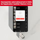 SANDISK Ultra Dual Drive Luxe, USB Type-C & Type-A Flash Drive 512GB (Memory stick up to 400MB/s, Reversible Type-C and Type-A connectors for Smartphone, Tablets, Macs & computers, All Metal) Silver - 6