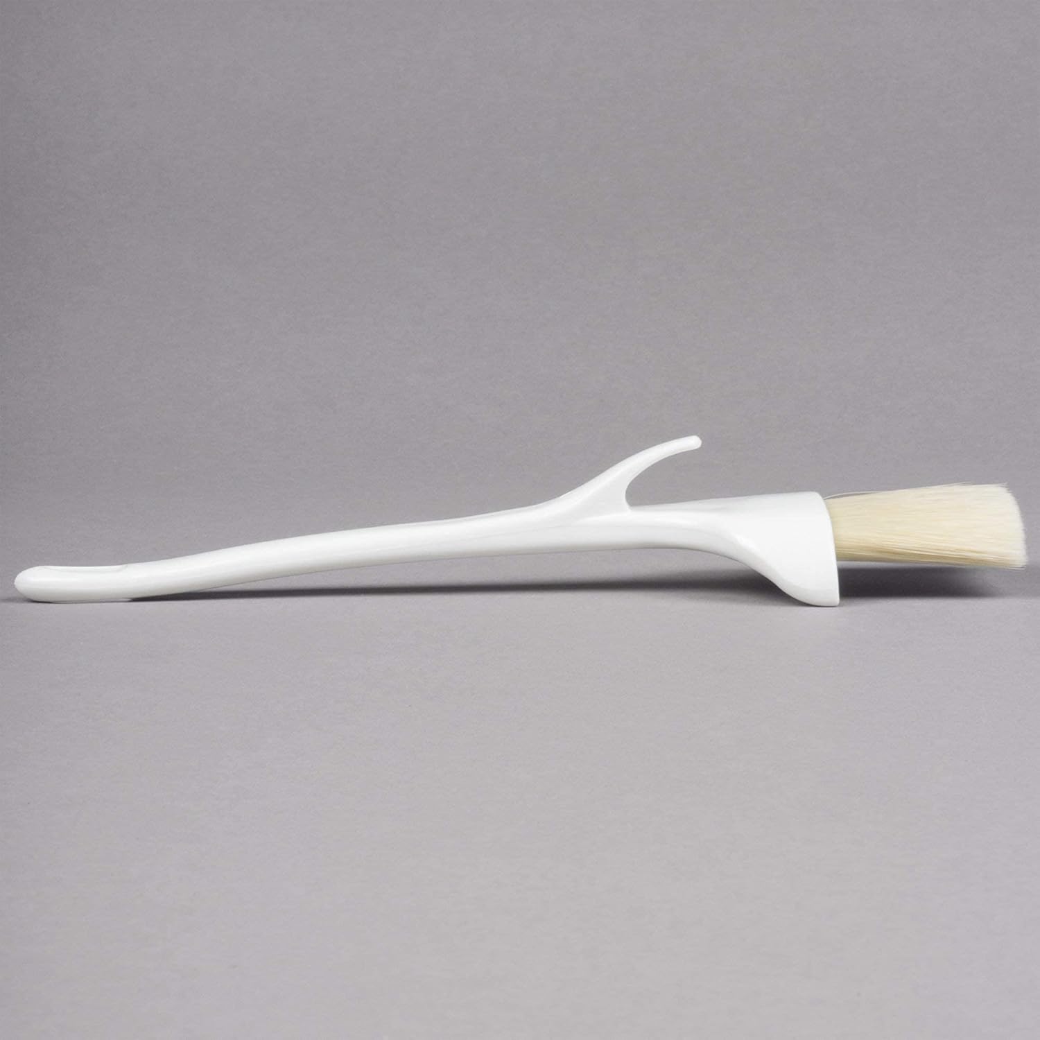 Set Of 2 - Pastry Brushes Basting Brush, Natural Boar Bristles, Plastic Hook Handle, Heat Resistant Bristles Up To 500°F (260°C) for Grill BBQ Cooking Baking Baster (3-Inch, and 2 -Inch): Home & Kitchen
