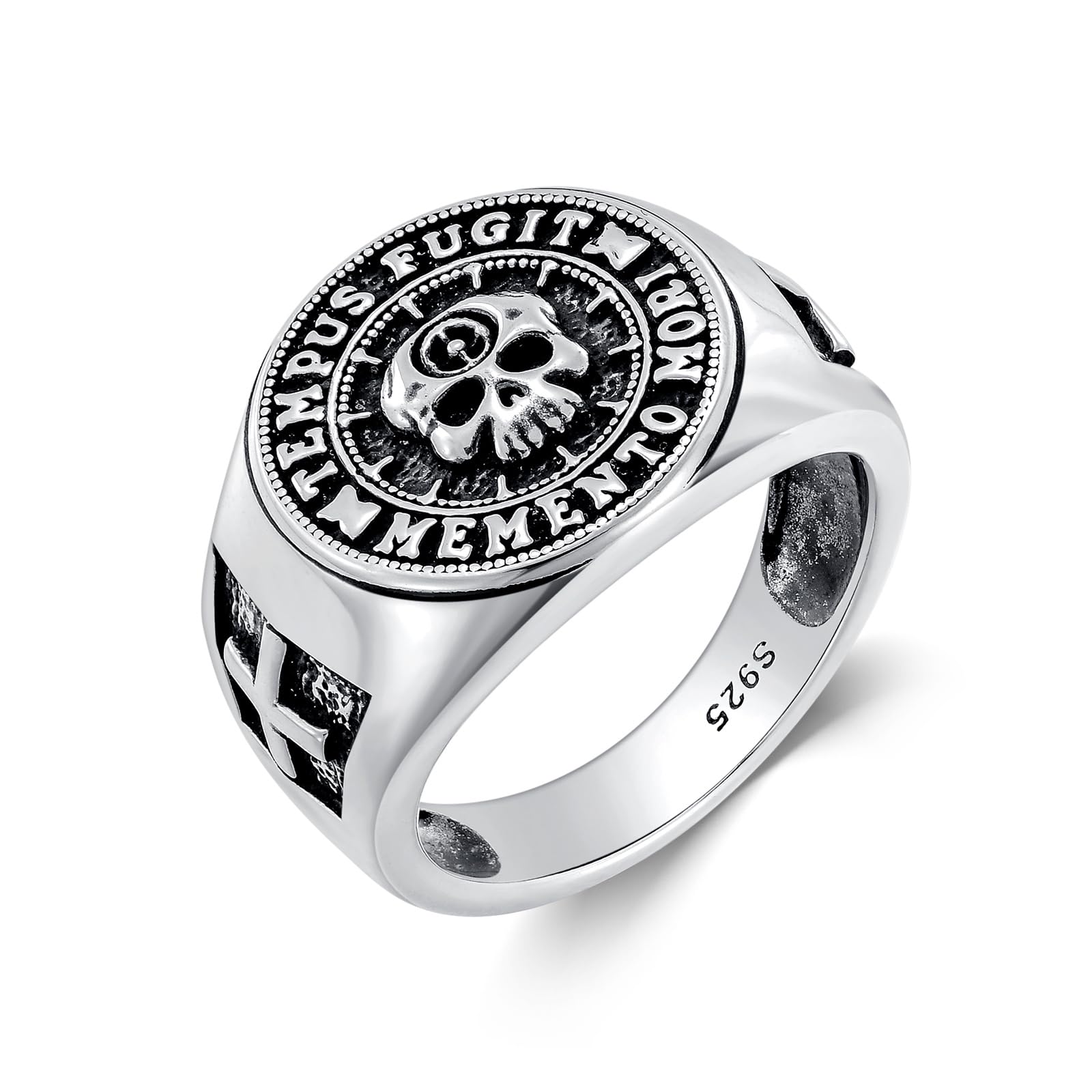 Memento mori gothic men rings - België