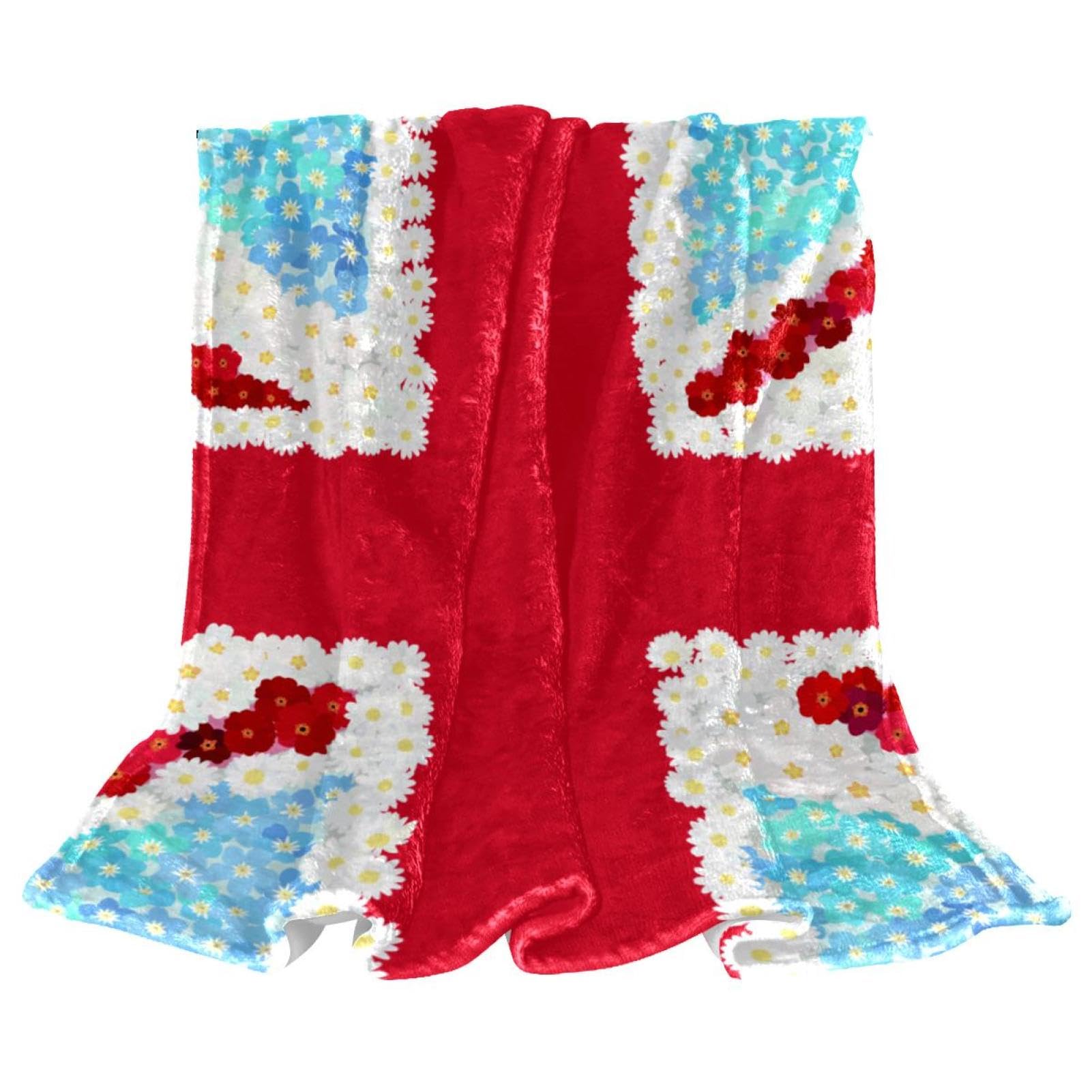 Couverture polaire Union Jack 150x100 anti-froid pour le lit et le salon