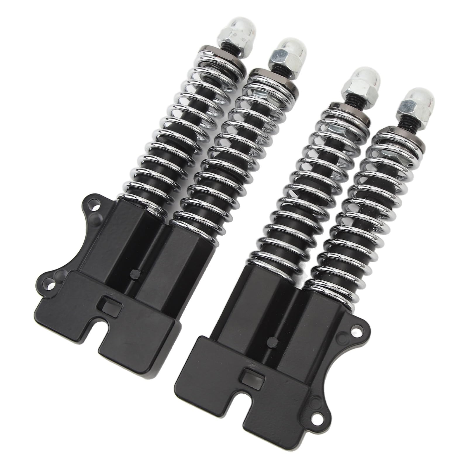 Amortisseurs avant hydrauliques pour trottinettes électriques, double entraînement, confort et douceur de conduite, matériau métallique, 1 paire
