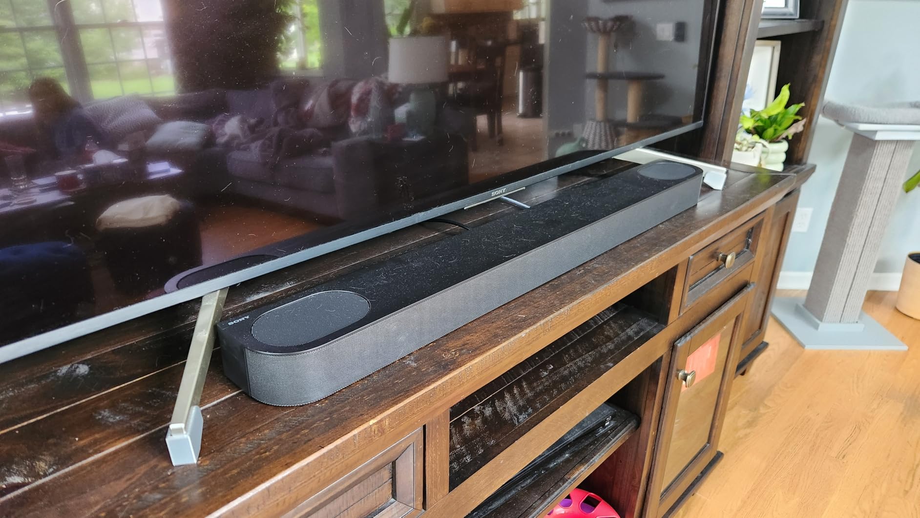 Sony BRAVIA Theater System 6, 5.1ch Home Theater System Sound bar with subwoofer and Rear Speakers, Surround Sound by Dolby Atmos/DTS:X Compatible HT-S60