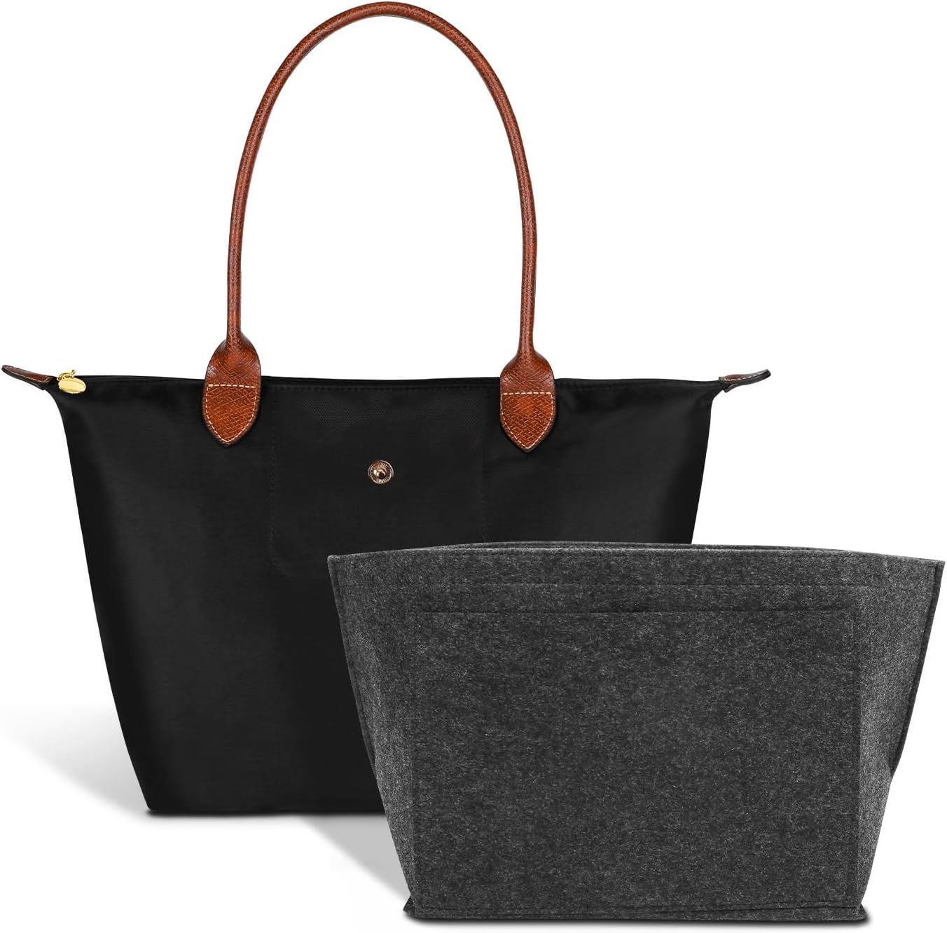 Work Tote Bag For Women: For 13-15" Laptop Foldable - For Office Professionals College Students Aged 25-45 - Commute Travel