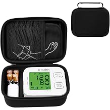 Black Hard Shell Blood Pressure Monitor Carrying Case for iHealth