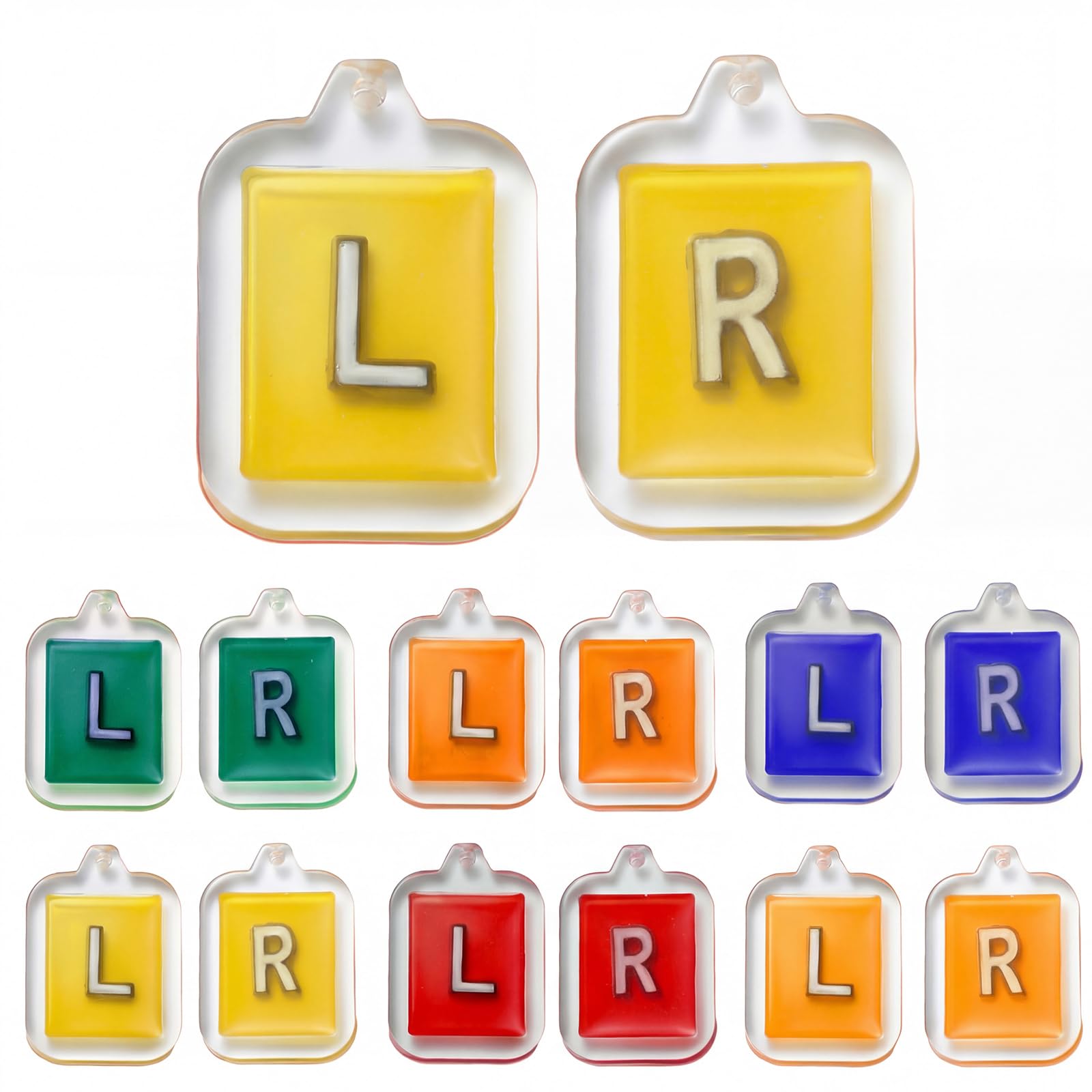 Amazon.co.jp: Saysurey 12個 X線マーカー 鉛L&R文字付き X線マーカー
