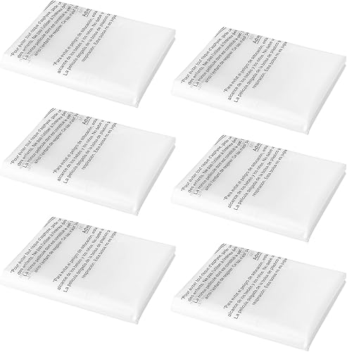 Bolsas para colector de polvo y vacío mejoradas, para colector de polvo de carga de puerto de maquinaria central, bolsa de plástico transparente de