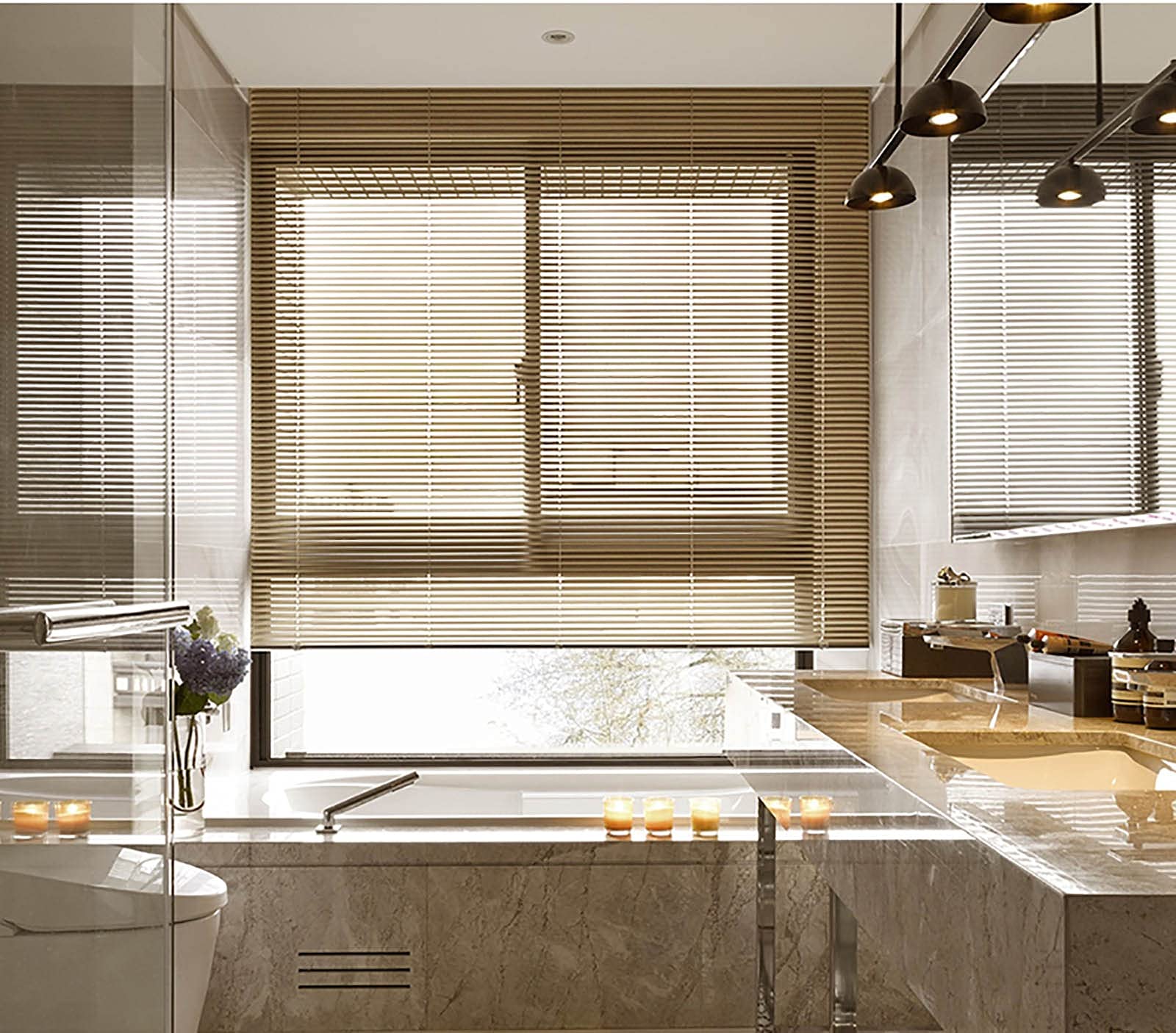Jalousette Plissees Gelber Blackout Jalousie, Verdunkelung des Aluminiumraums Datenschutz Lichtsteuerung Fenster Sonnenschirme, 80/100/120/140 Breit (Size : 140×260cm(55×102in))