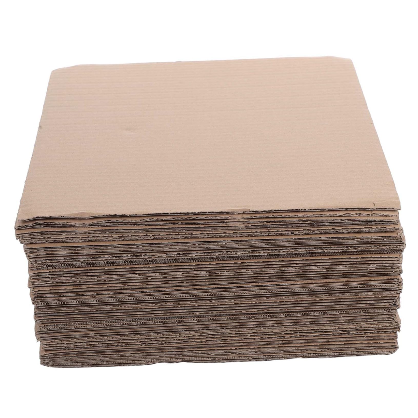 ULTECHNOVO Feuilles de Carton Ondulé Brun Facile à Installer Lot de 50 Protection de Bord en Papier pour Emballage et Bricolage pour Cartons et Expéditions