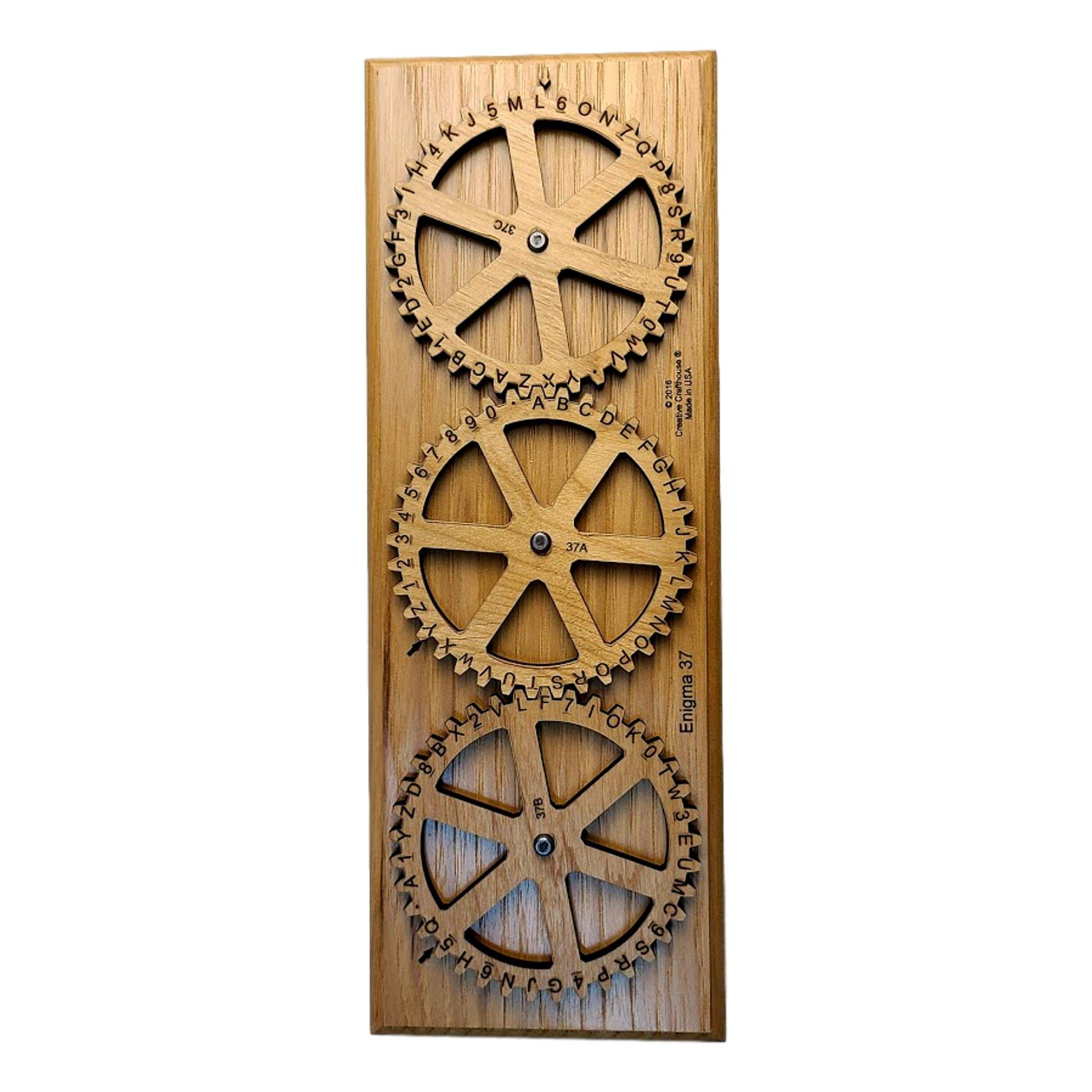 Amazon.com: Enigma 37 Encryption Machine - Able To Encode Both Letters and  Numbers : Toys & Games