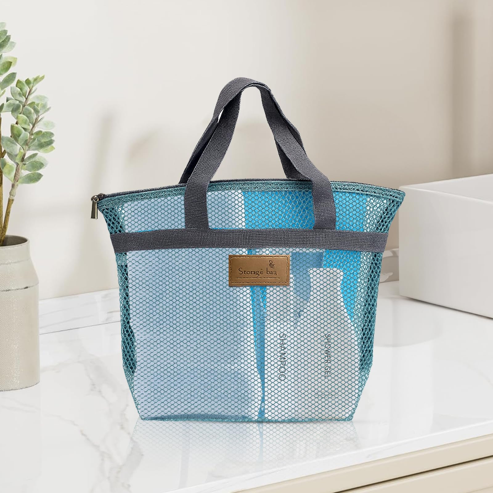 3 Pezzi Borsa da Doccia da Campeggio, BorsaCapiente per Giochi da Spiaggia,Borsa daDoccia Pieghevole da Campeggio per Palestra, Doccia, Viaggi e Campeggios