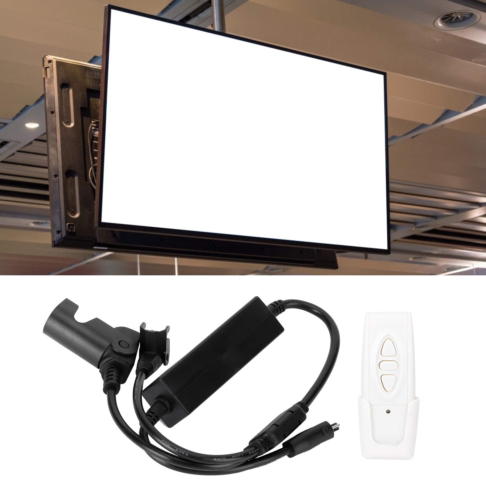 Zerodis Sillas Elevadoras Sillón reclinable eléctrico, Ventana eléctrica inalámbrica LCD Diaplay Control Manual Control Remoto para Motor único de 29 V (01 Macho + 01 Hembra + 5P Hembra)