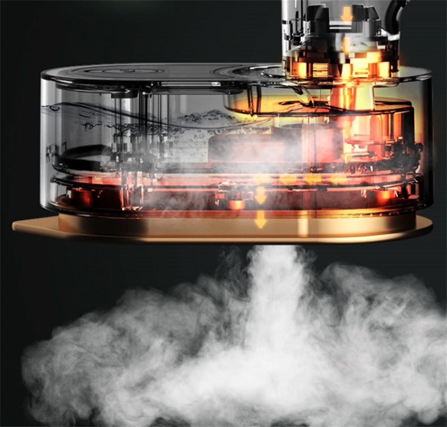 Mini Steam Iron, Portable Steamer Iron, Portable Steam Irons with Anti-Scald Base, 2 in 1 Mini Travels for Travel and Home