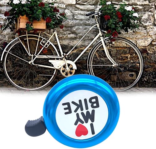 Miniatura 15 de BESPORTBLE 1PCS Timbre De Bicicleta Rojo Corazón Advertencia Campana De Bicicleta Cuerno Para Adultos Hombres Mujeres Niños Niñas Bicicletas - Rojo