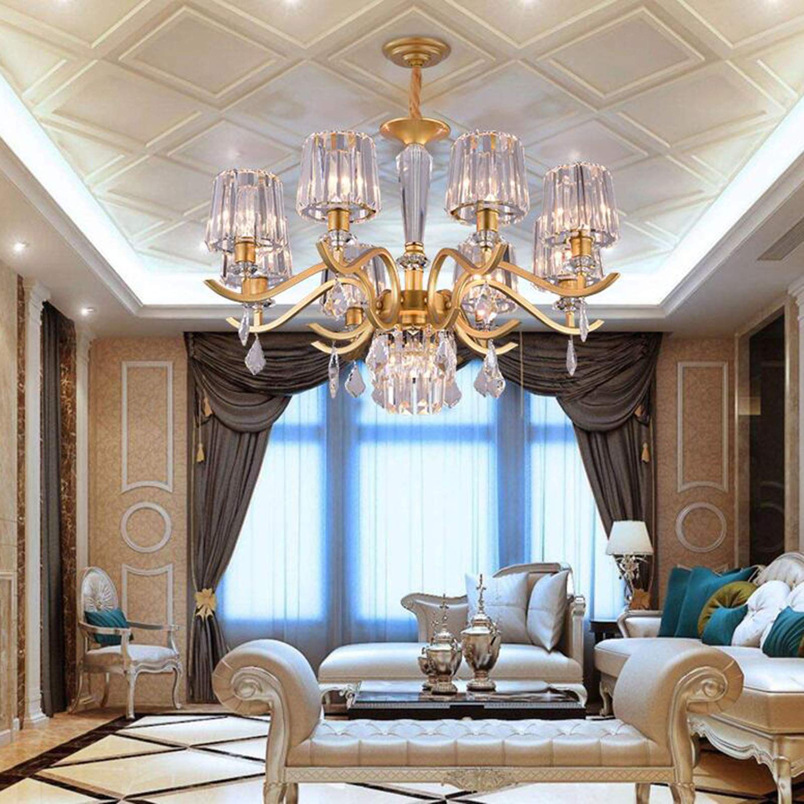 Lampadari Di Lusso Per Interni Lampadario A Sospensione Cristallo