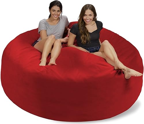 Miniatura 233 de Chill Sack - Funda para puf Microgamuza - Carbón - Solo funda,Microsuede - Chocolate - Solo funda,Microsuede - Azul marino - Solo funda,Guijarro -