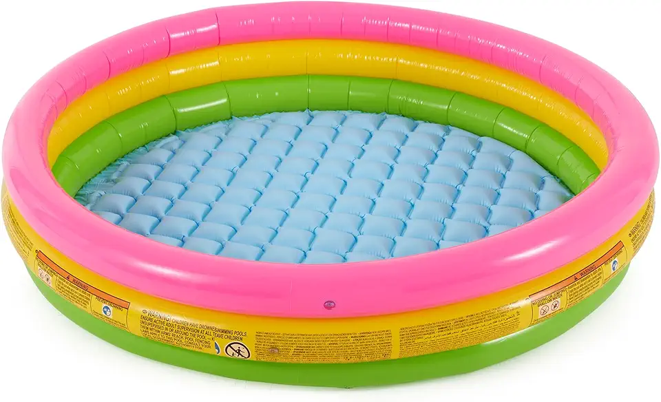 Intex, Piscina inflável pôr do Sol, multicolorida, 275 Litros