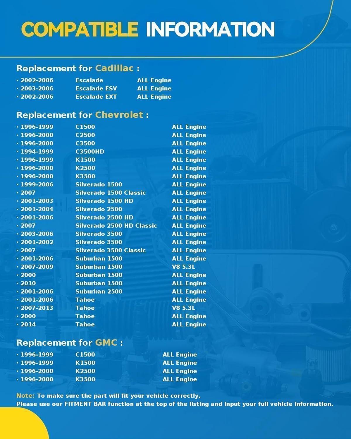 PHILTOP Air Conditioning A/C Condenser Compatible with Chevy Silverado 1500 1999-2006, Tahoe 2000-2014 5.3L/6.0L, Silverado 2500 HD 2001-2006, Silverado 1500 Classic 2007, Replace# 3026