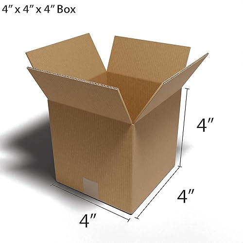 Miniatura 2 de Kenco Cajas de envío, cajas de cartón corrugado para correo, embalaje, mudanza, almacenamiento, fabricadas en los Estados Unidos (paquete de 25, 4 x