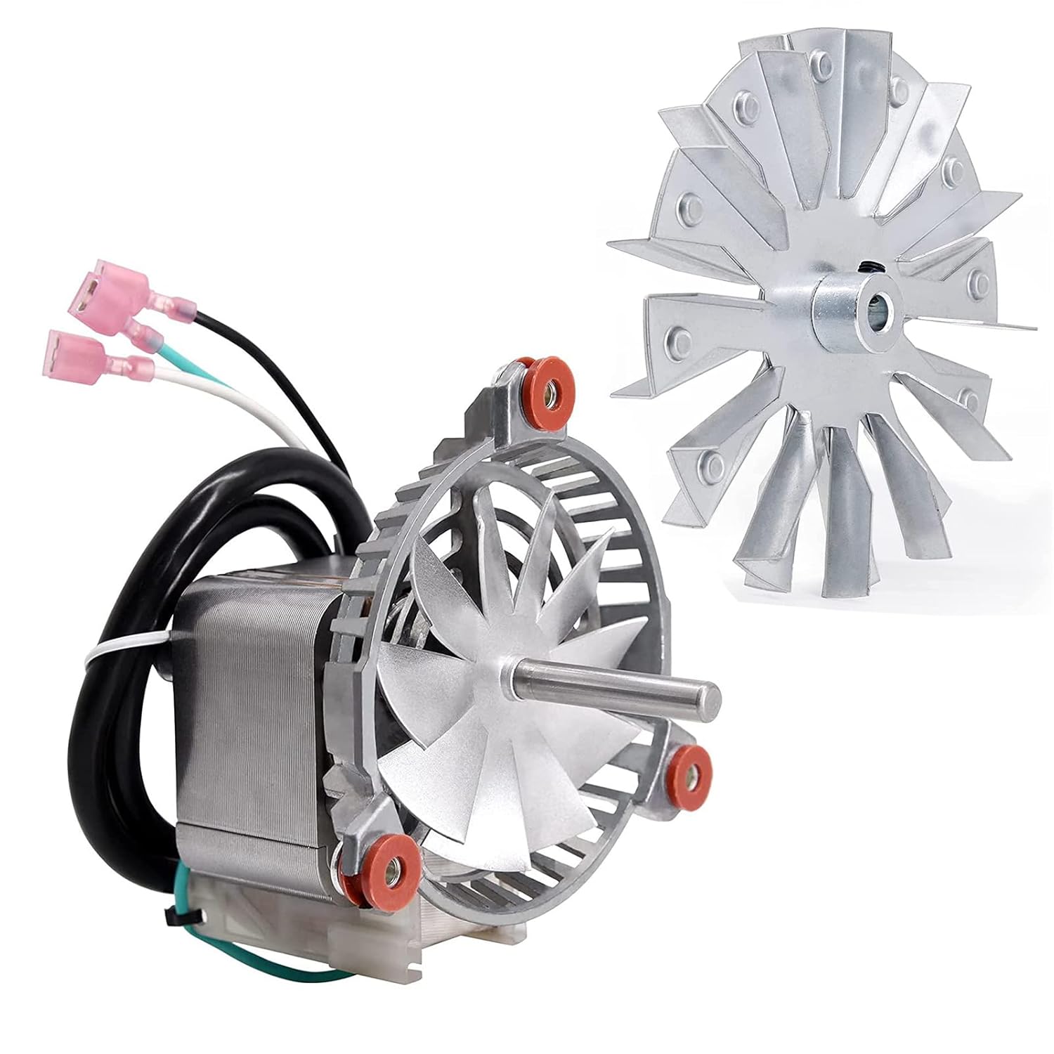 Adviace 32108639 Combustion Blower Motor with 5" Double
