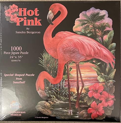 SunsOut - Puzzle 1000 piezas color rosa
