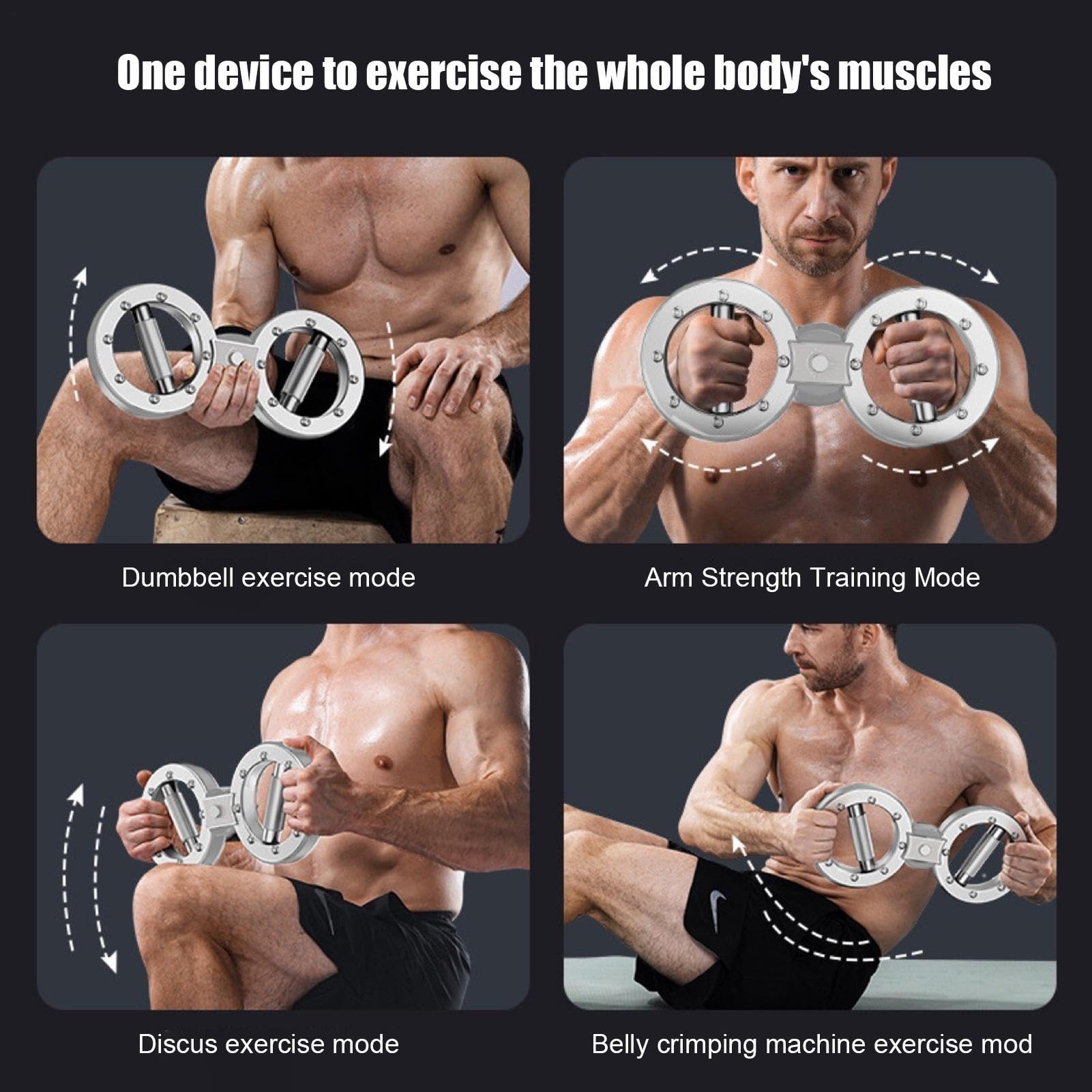 Unterarmtrainer für Herren - Armstärkungsübung, Griff aus Edelstahl | Ergonomische Muskeltrainingsgeräte für das Armmuskeltraining