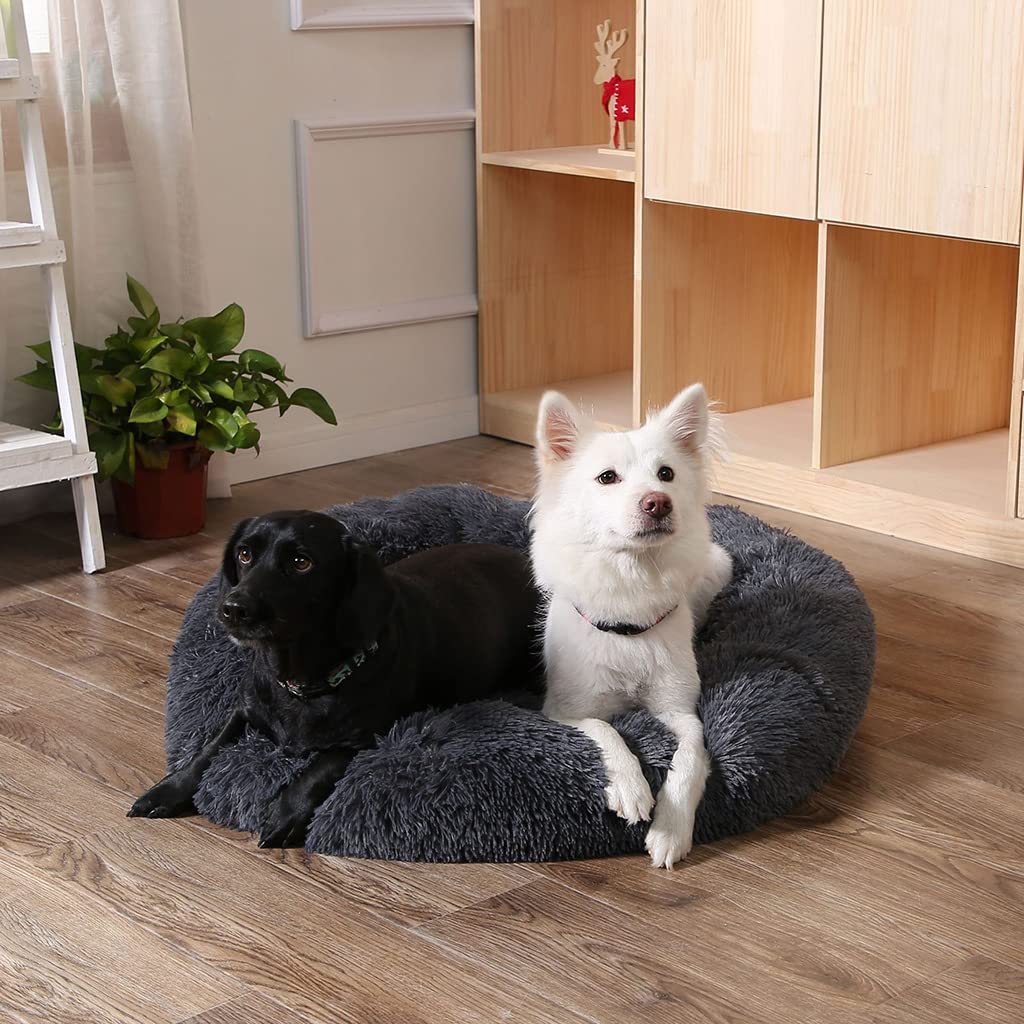 Kennel Pad legowisko dla psa, ortopedyczne legowisko dla psa, super pluszowe, miękkie legowisko dla psa, materac z antypoślizgowym dnem, ze zdejmowaną zmywalną poszewką, legowisko dla psa, kota, dla małych, średnich i dużych psów, kotów