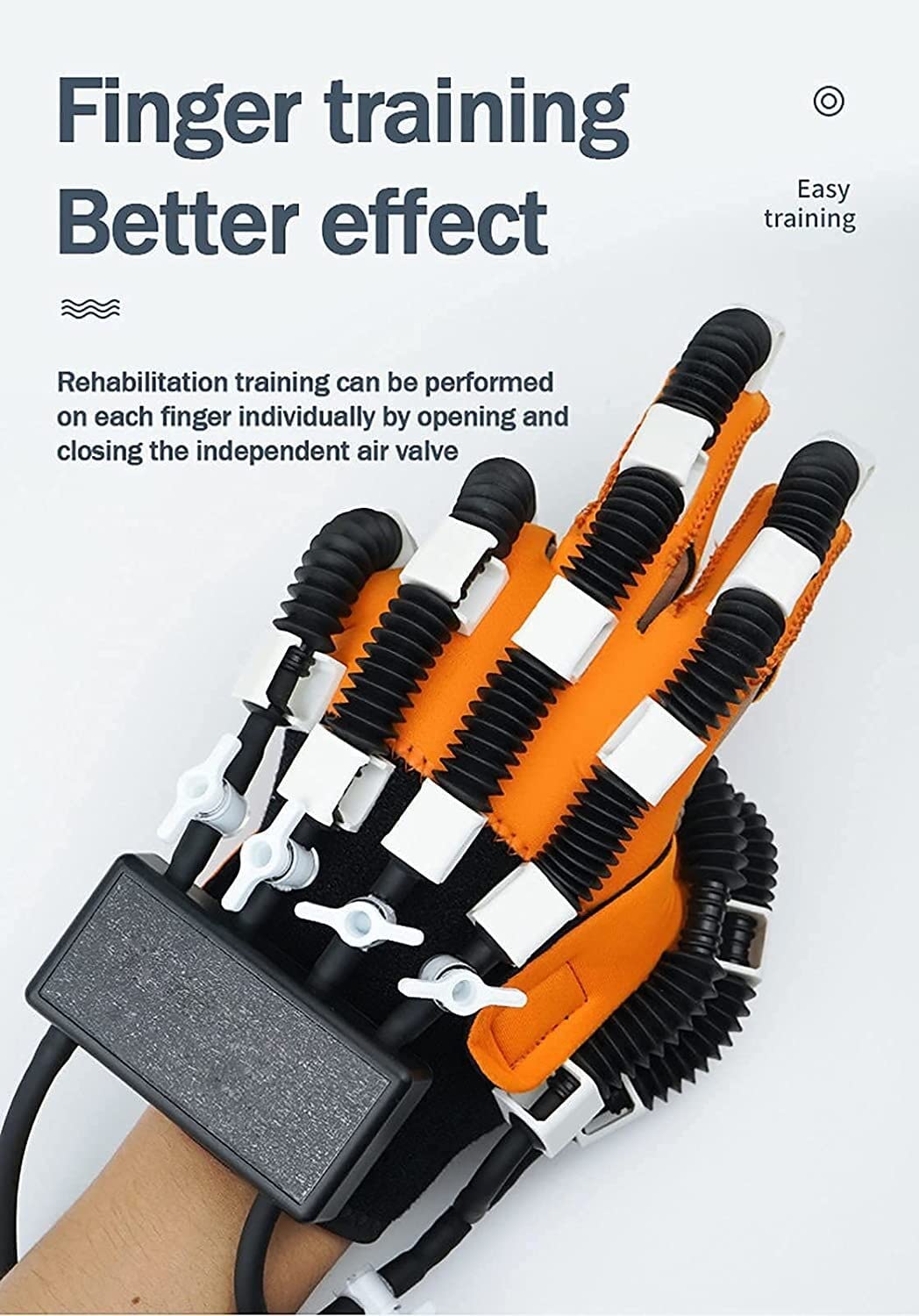 Rehabilitación Robot Guantes Accidente Cerebrovascular Férula De Mano Guantes De Asistencia Hemiplejía Equipo De Entrenamiento De Muñeca Dedos Estiramiento Protector Protector para Pacientes