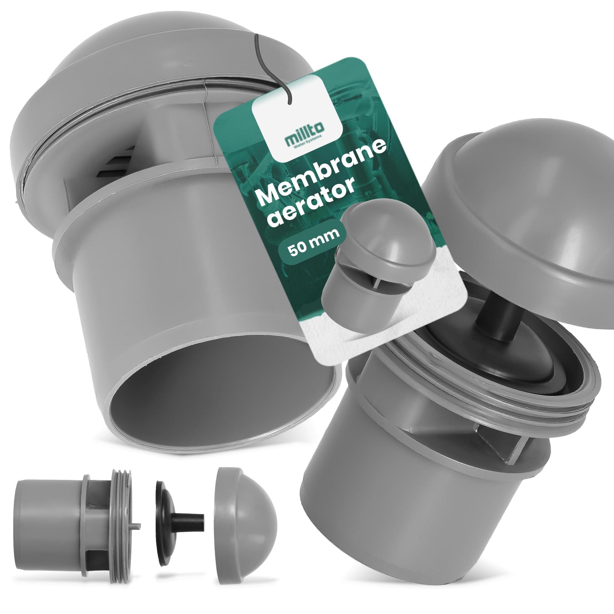 Sanit ABU Abwasser Rohrbelüfter Ventilair DN 30/40/50 oder
