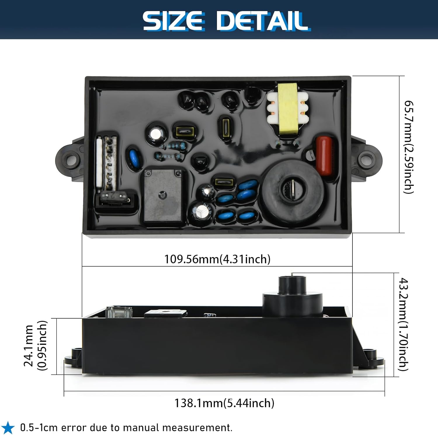 RV Water Heater PC Control Circuit Board Compatible with Atwood 91367, 93253, 93257, 93307, 91420, 91504, 93865, 91349, G6A-XE, GH6-XE, G10-XE, GCH6-XE, GC6A-XE