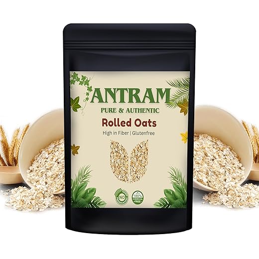 Antram High Protein Rolled Oats 1kg 100 Natural Wholegrain