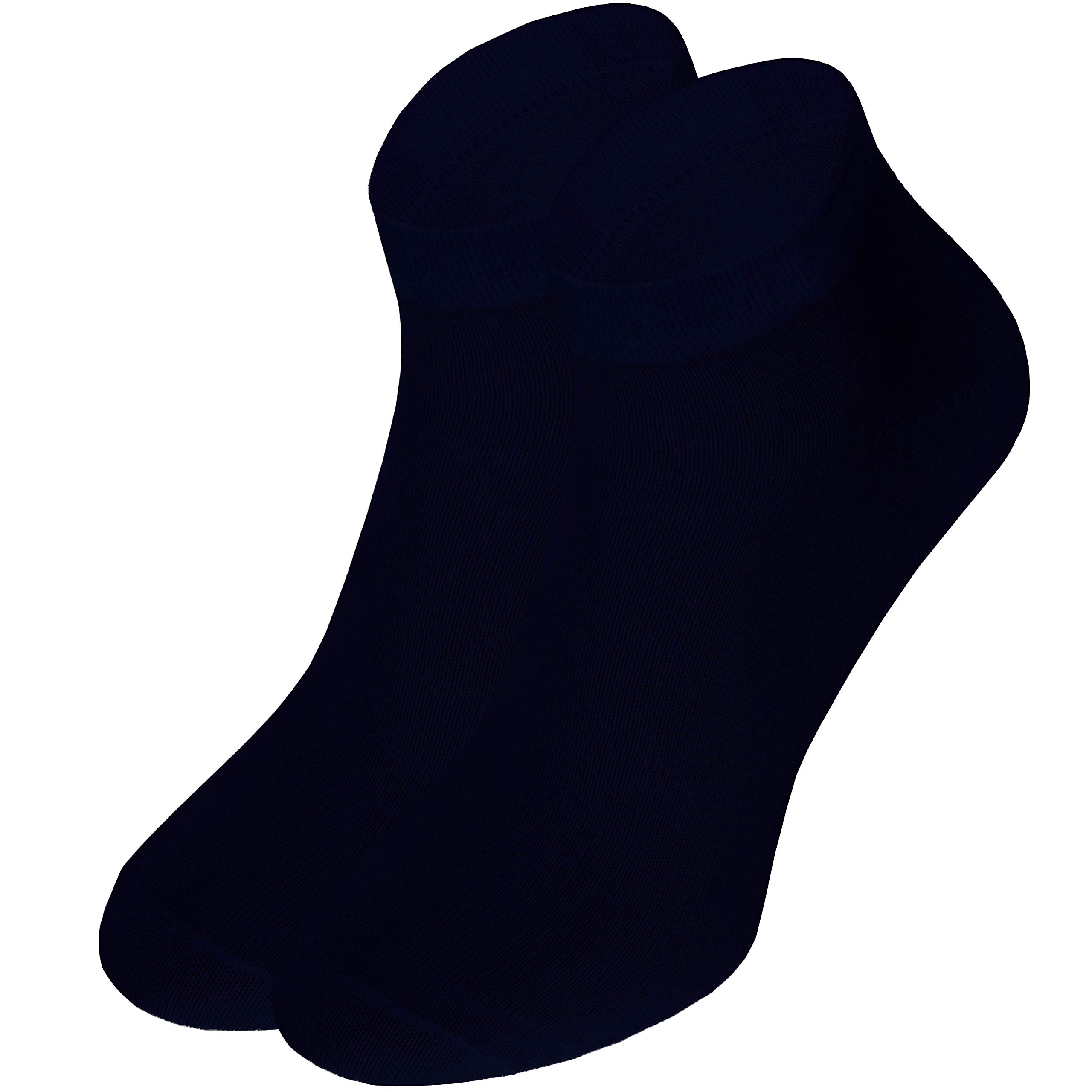 PETTI Artigiani Italiani - Calzini Fantasmini Uomo e Donna, 8 Paia di Fantasmini Uomo e Donna Cotone Pettinato Elasticizzato, Calzini Fantasmini