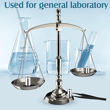 Calibration Weight,5 pcs for Scale Calibration Weights with Chrome Plating Stainless Steel Digital Scale Balance Pocket Calibration Weight for Jewellery Laboratory Kitchen Scale 1 2 5 10 20g