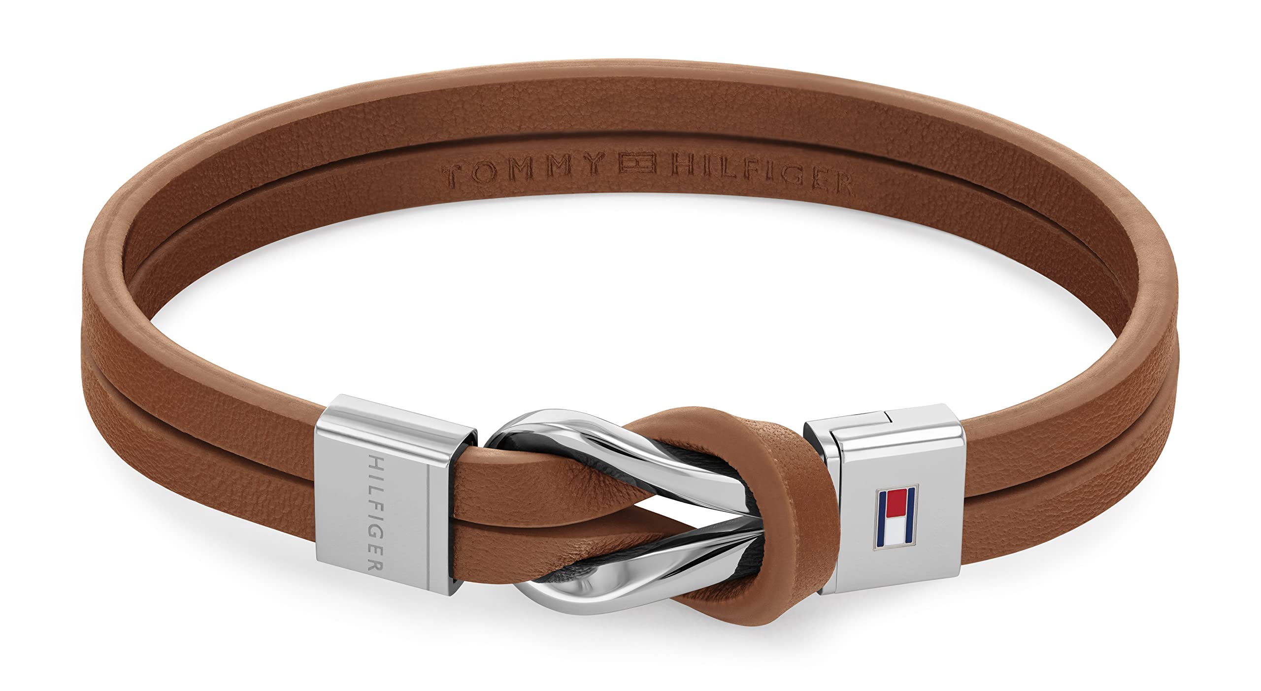 Tommy Hilfiger Jewelry Pulsera de piel para Hombre Marrón - 2790441
