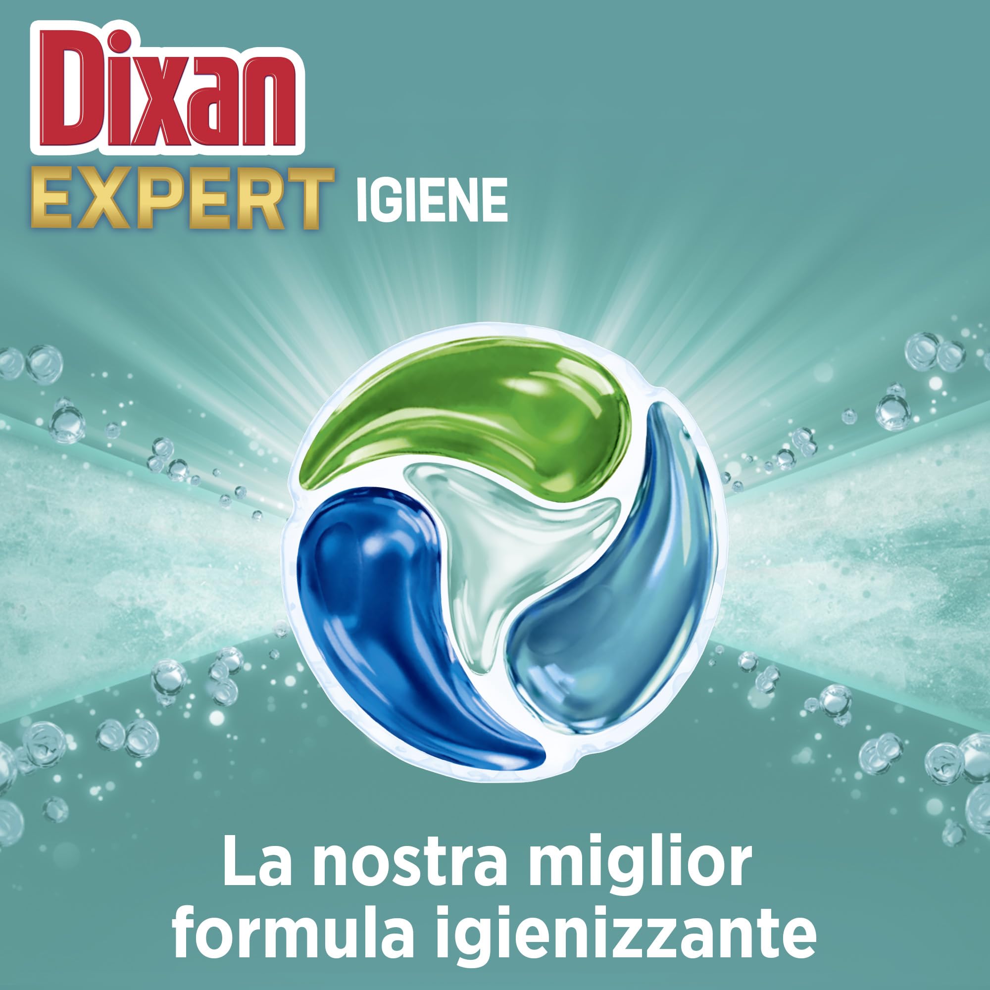 Dixan DISCS Expert Igiene Detersivo Lavatrice igienizzante (29 Lavaggi)