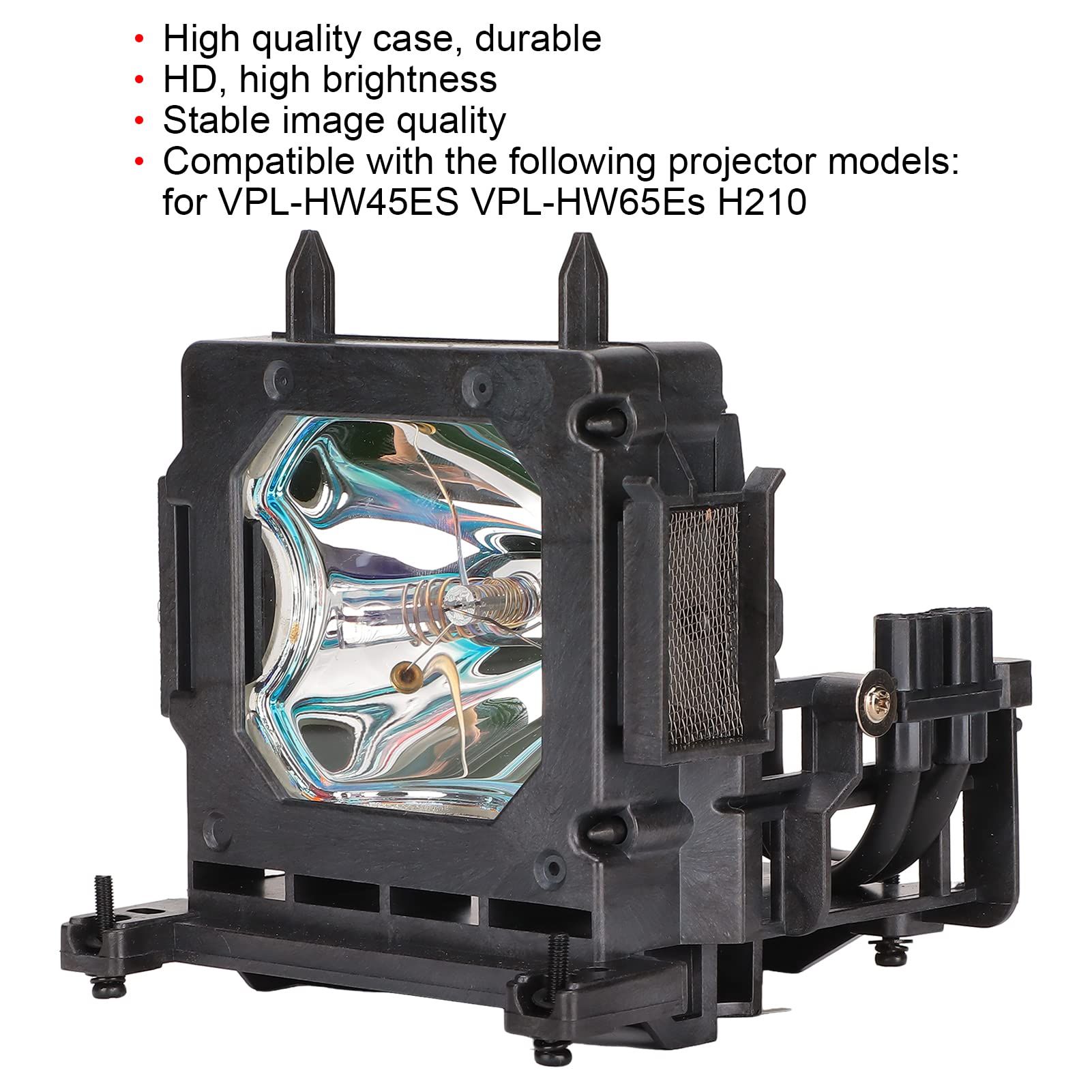Alomejor Projector Lamp Bulb with High Brightness | Custodia resistente, lunga durata, potenza 200 W, compatibile con -HW45ES, -HW65Es