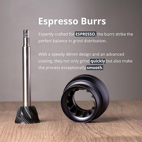 Miniatura 2 de 1Zpresso J-Ultra - Molinillo de café manual gris hierro, rebaba cónica, mango plegable, capacidad de captura magnética, 1.41 oz, ajuste fino