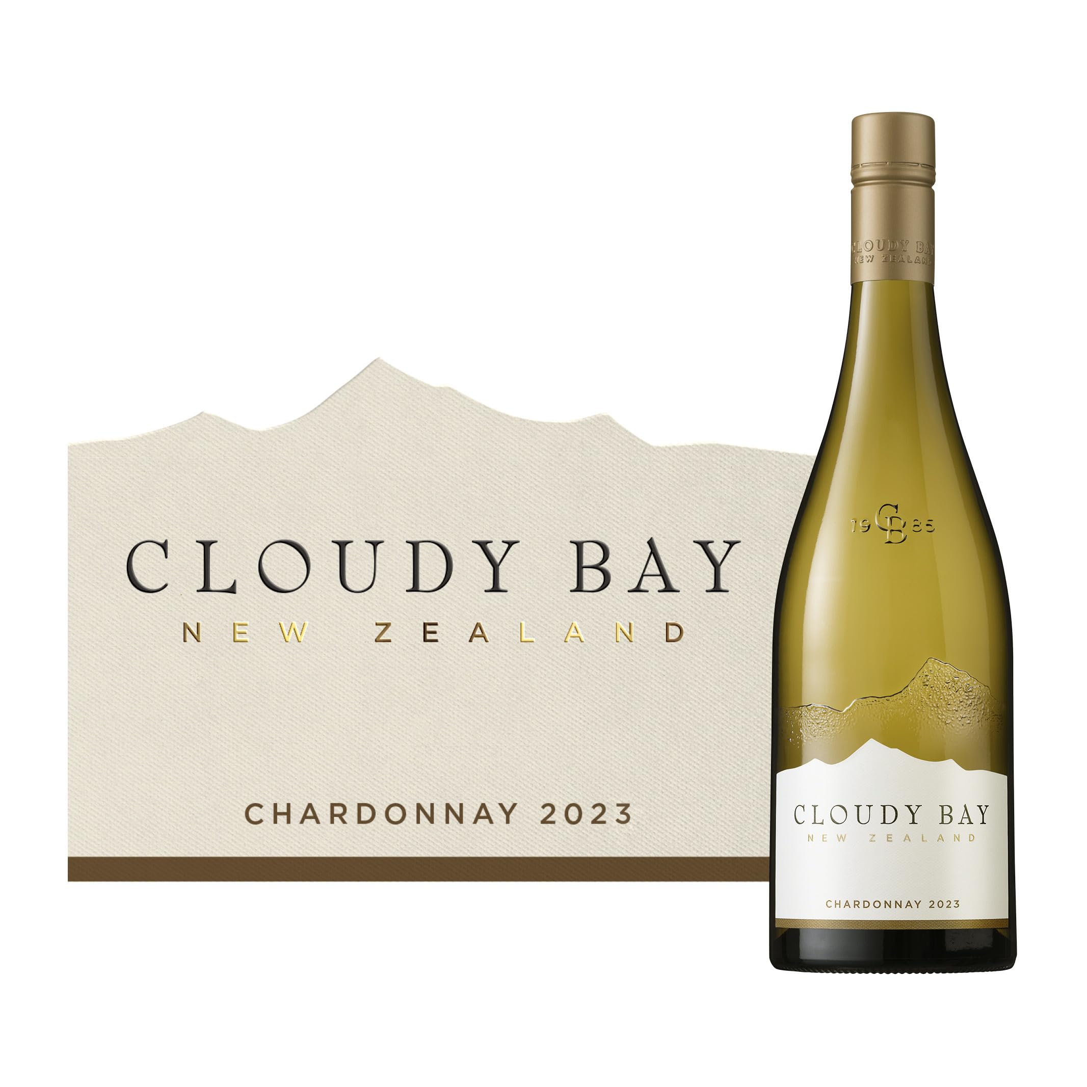 Cloudy Bay Chardonnay 2023 75cl 13,5% Nouvelle-Zélande | Vin blanc 13,5%. Notes de fruits à noyau, d'agrumes et d'épices douces. Élevage en fûts de chêne français.