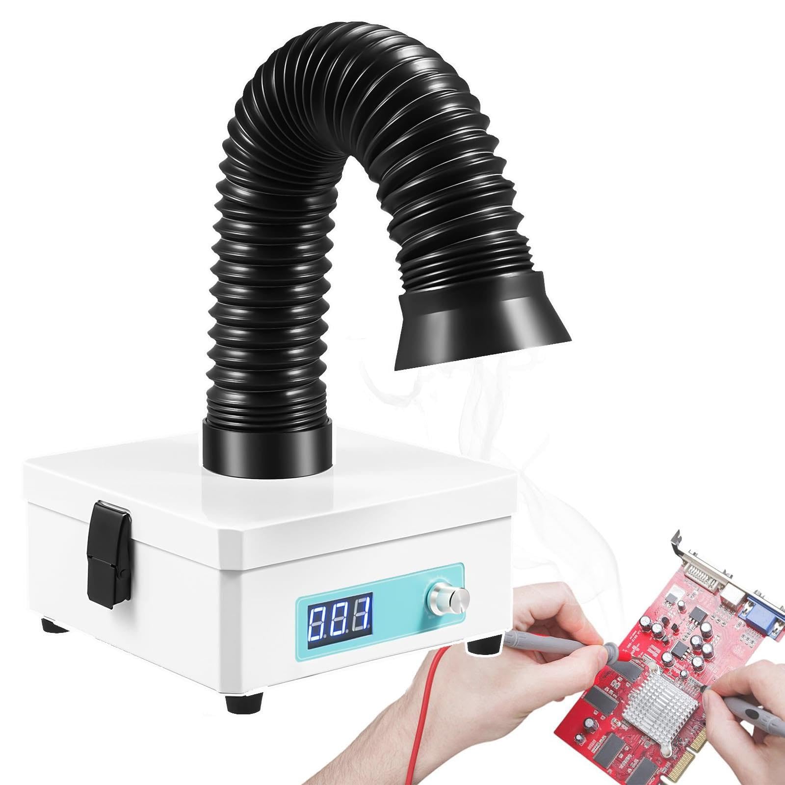 Extractor de humos de soldadura de escritorio de 30 W