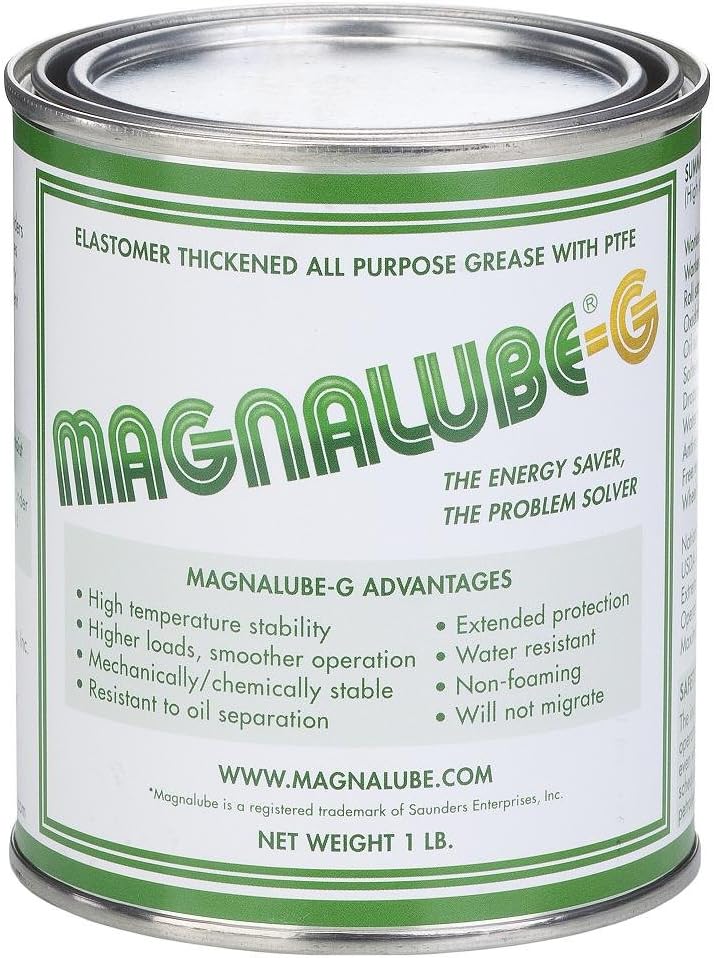 MagnalubeG PTFE Grease 6 count 1 LB Can (1 Pint) Automotive