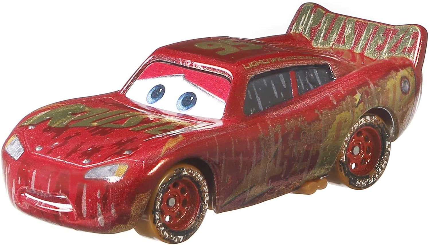 Dirty Lightning Mcqueen Diecast DIRTY OIL MCQUEEN From Disney