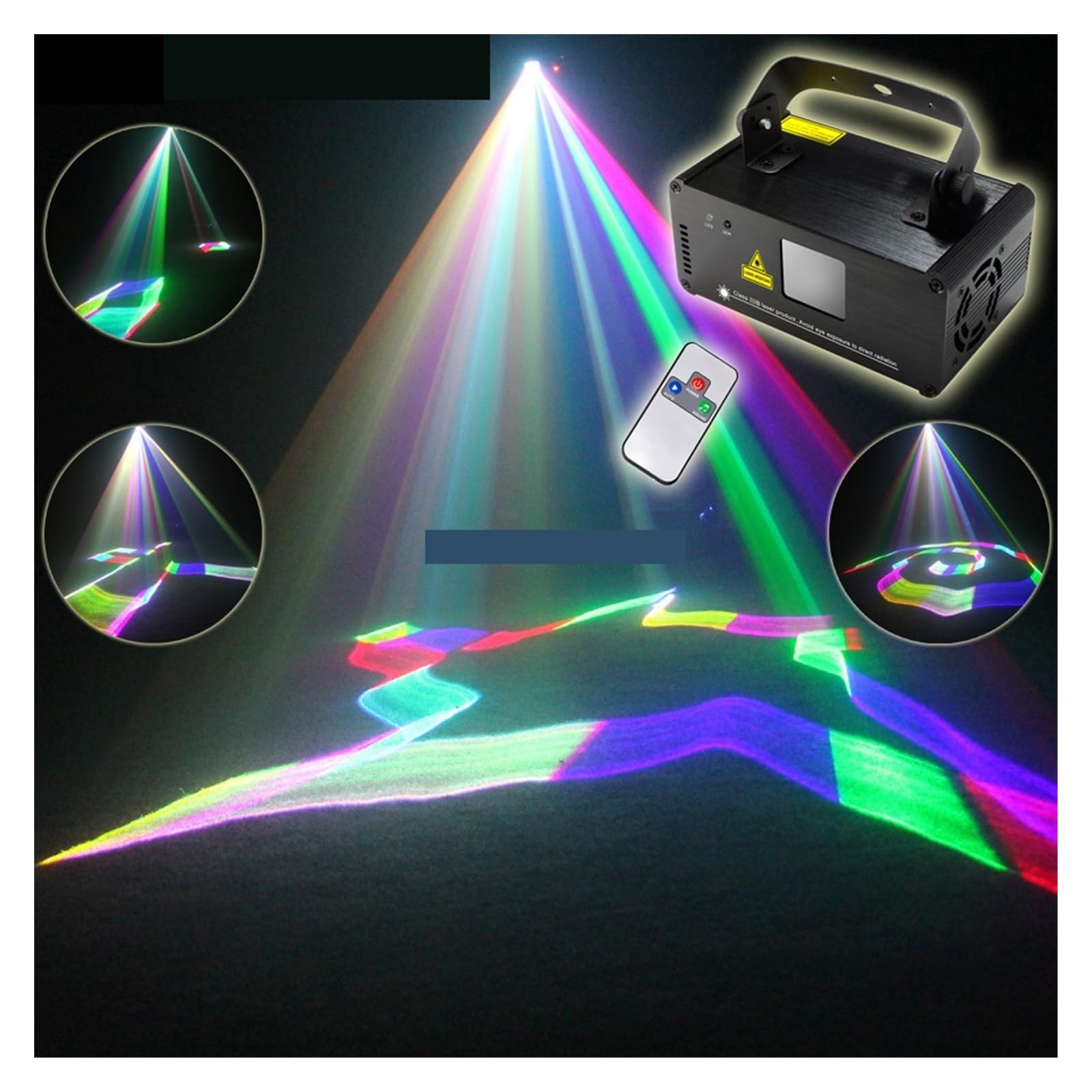 RGB 400 Linie projektora 3D Efekt wiązki Sprzęt DJ Disco Party Xmas Oświetlenie sceniczne System oświetlenia Pokaż,Spersonalizowane Kreacje